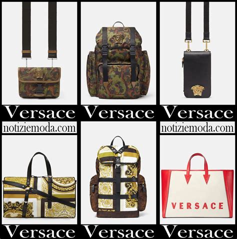 borse uomo versace|Borse messenger da uomo di Versace .